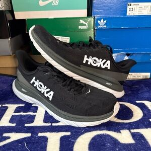 HOKA Mach 4 Running Shoes Black Size 12 (D)